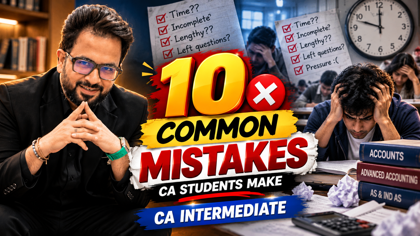 CA Inter Advanced Accounting: 10 Exam Mistakes Every Student Should Avoid