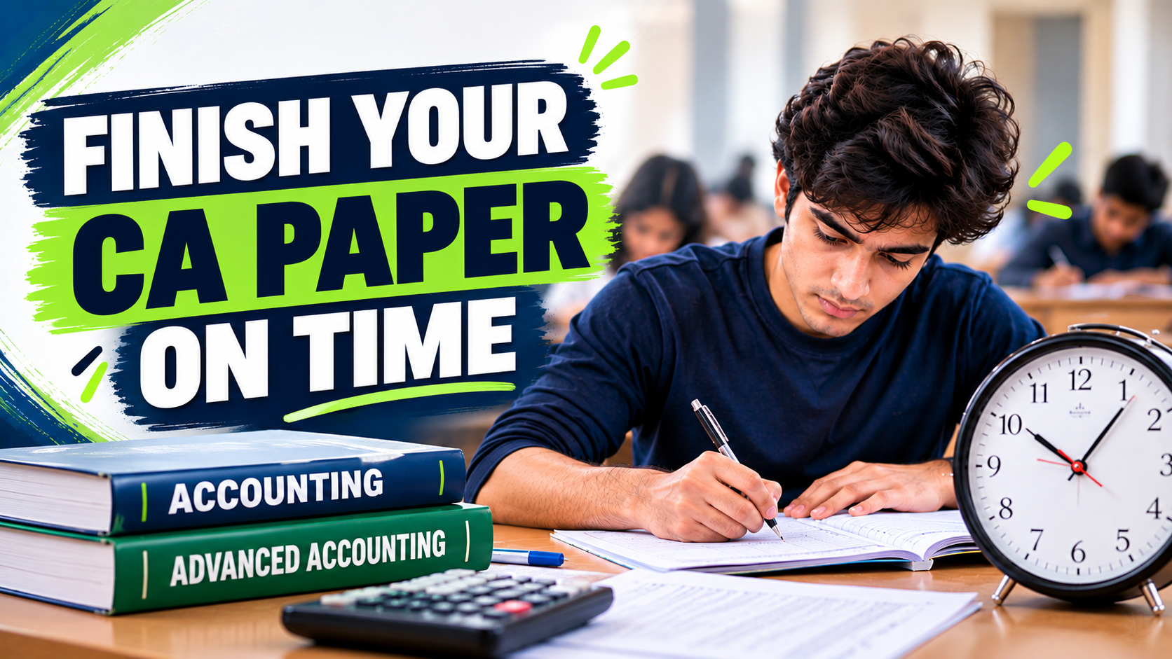 CA Exam Time Management: How to Finish Your Paper on Time (Foundation & Intermediate)