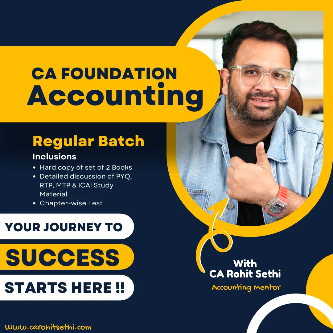 CA Foundation Accounting
