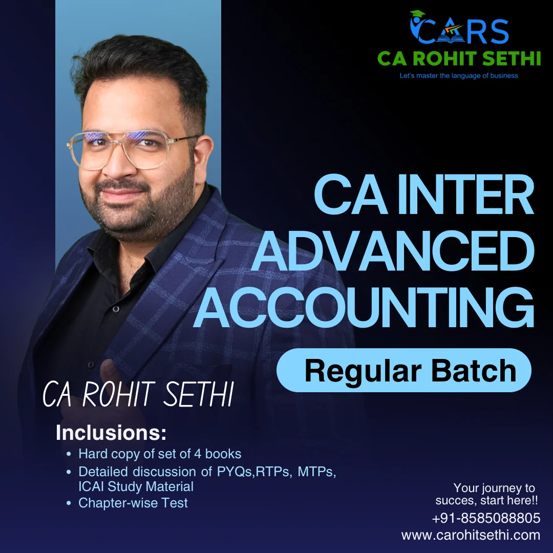 CA Intermediate Advanced Accounting Regular