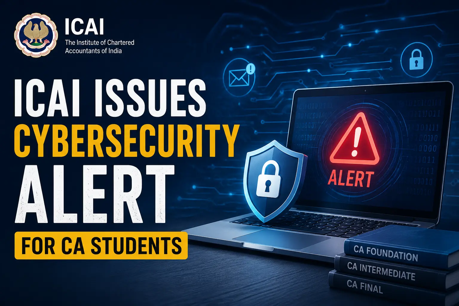 Read more about the article ICAI Issues Cybersecurity Alert for CA Students